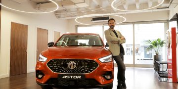 Mg astor on road price