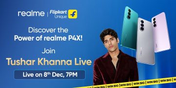 realme announces ‘Live Commerce’ for realme P4x on 8th and 10th December on Flipkart 